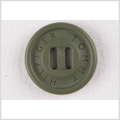 Multi-Green Plastic Button - 28L/18mm