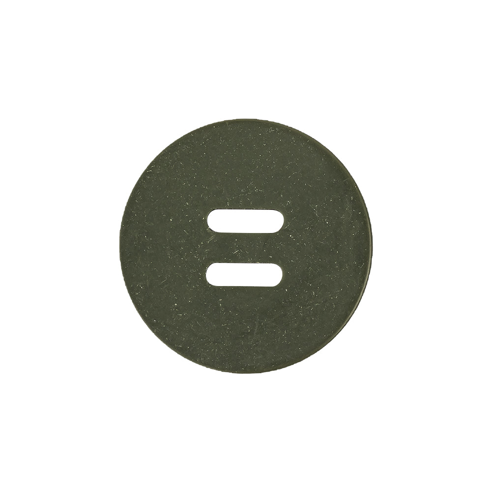 Multi-Green Plastic Button - 34L/21.5mm - Detail