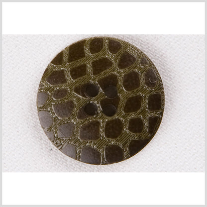 Multi-Green Plastic Button - 36L/23mm