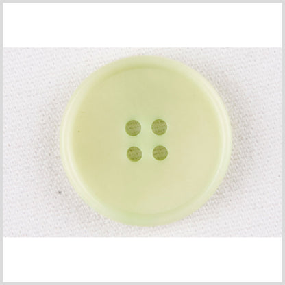 Lime Plastic Button - 36L/23mm