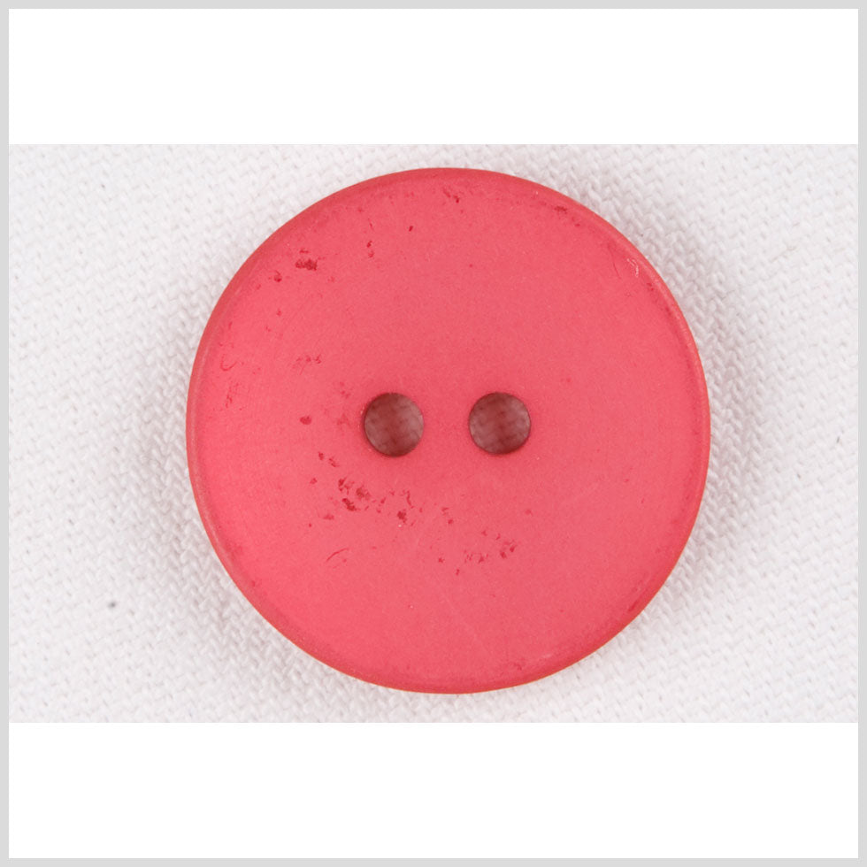 Hot Pink Plastic Button - 40L/25.5mm