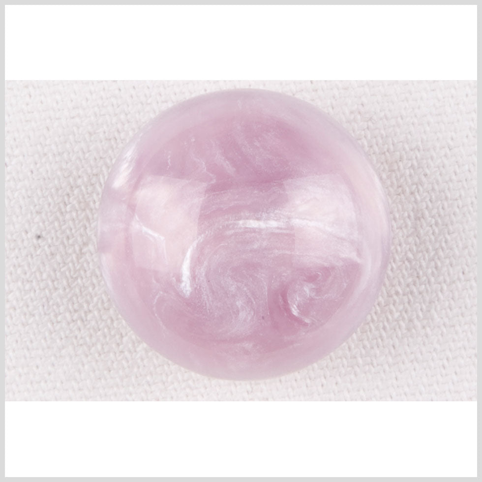 Lilac Plastic Button - 28L/18mm