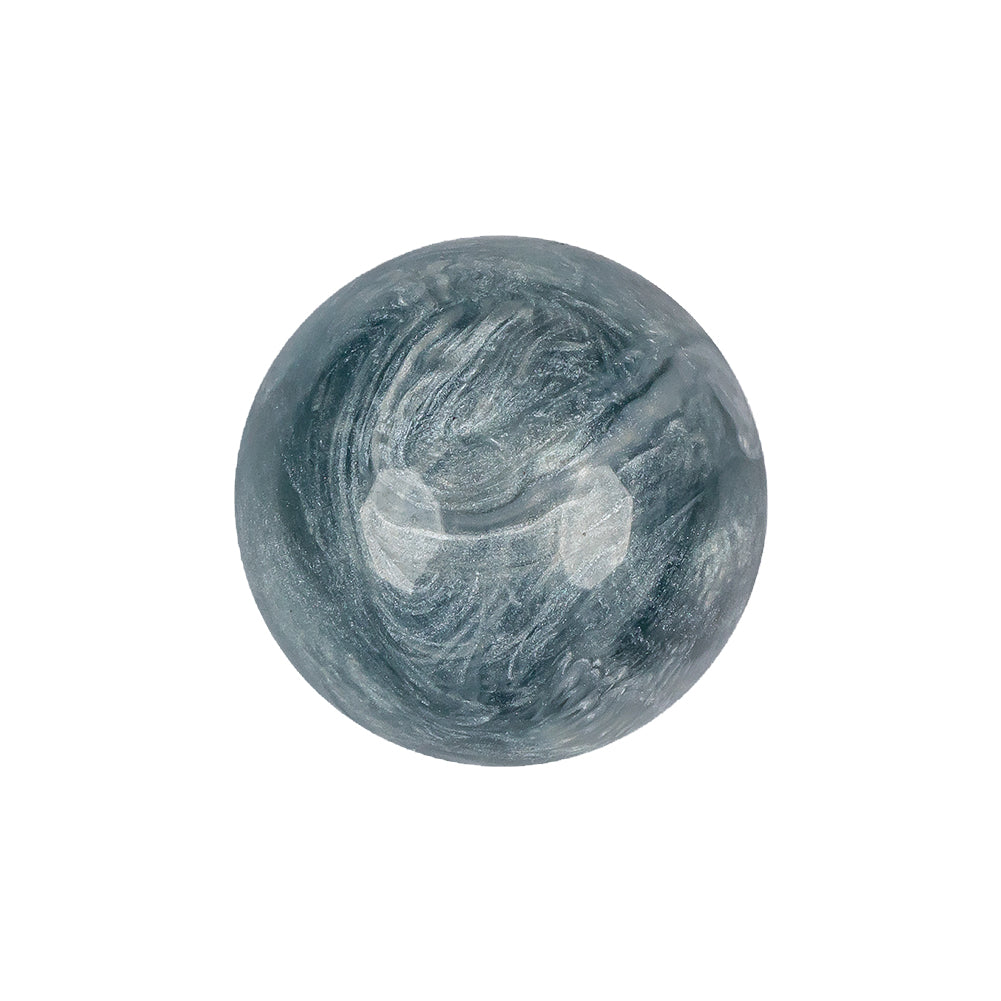 Sky Blue Plastic Button - 36L/23mm