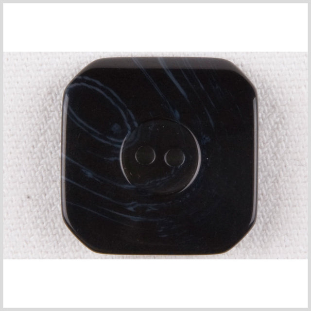 Navy Plastic Button - 40L/25mm