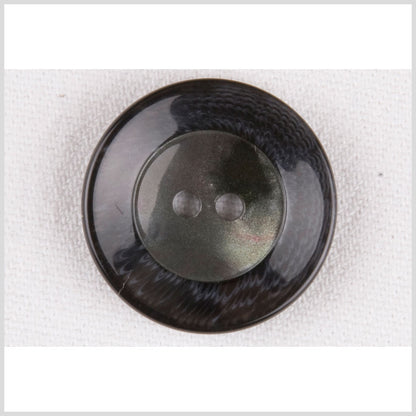 Navy Plastic Button - 40L/25mm
