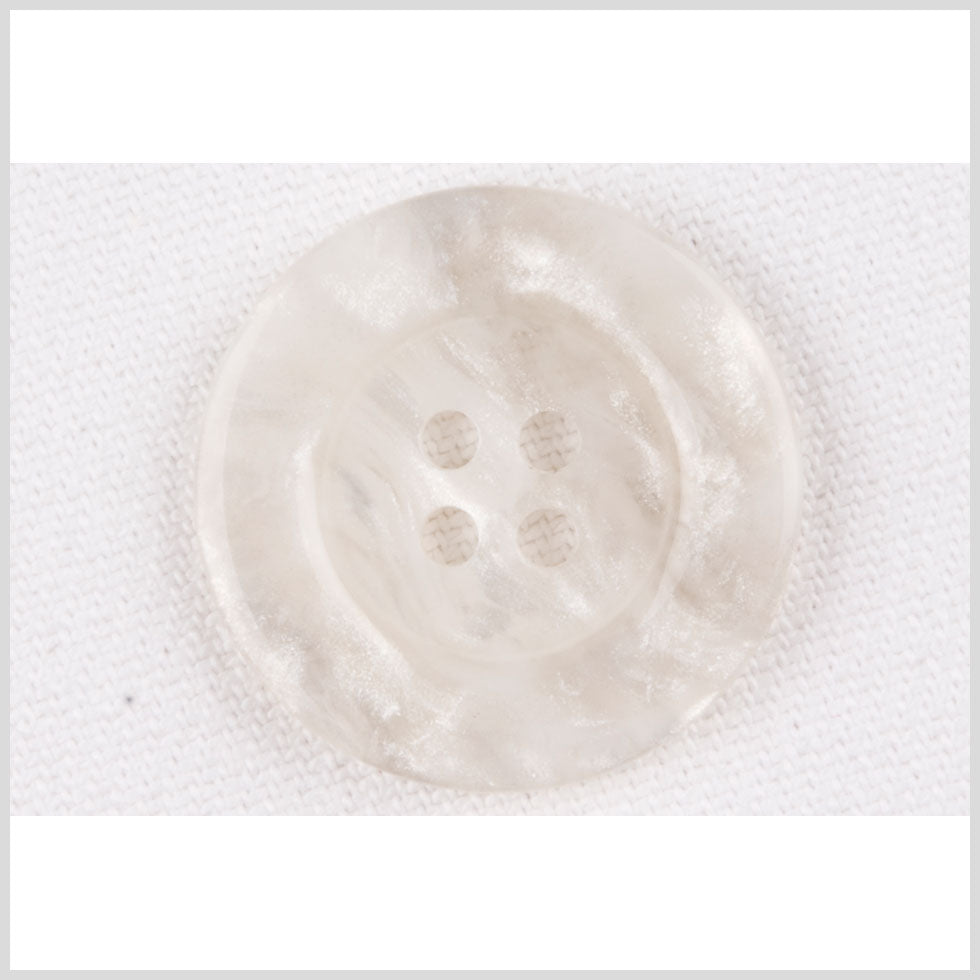 Gray Plastic Button - 40L/25mm
