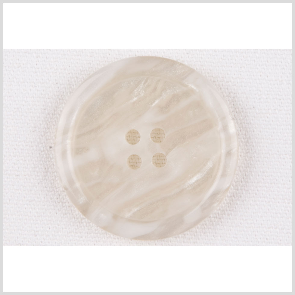 Gray Plastic Button - 50L/32mm