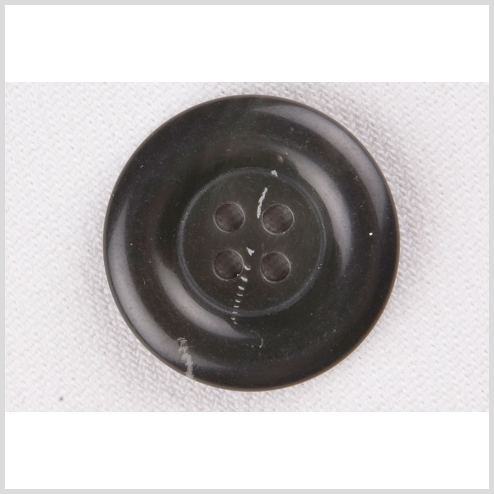 Gray Plastic Button - 28L/18mm