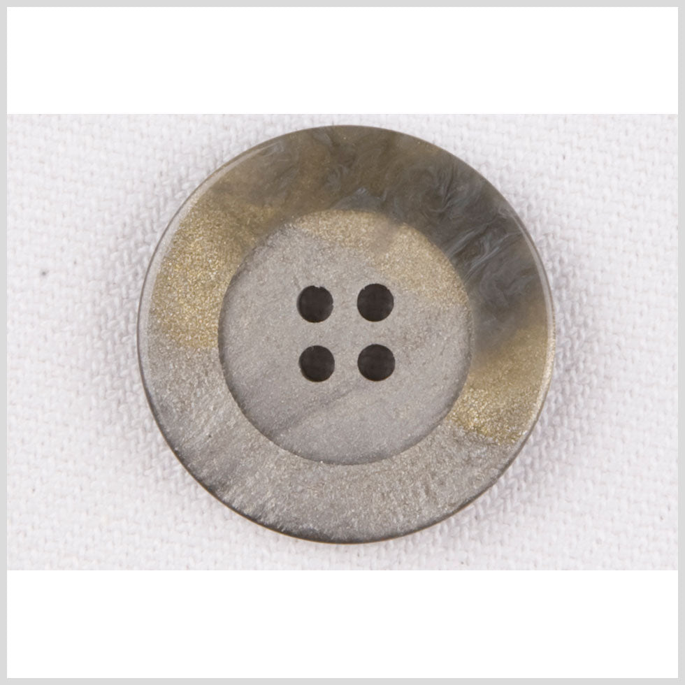 Gray Plastic Button - 32L/20mm