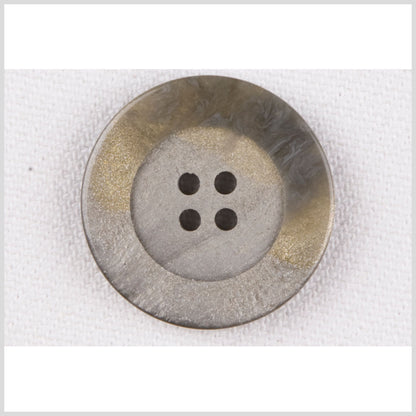 Gray Plastic Button - 36L/23mm