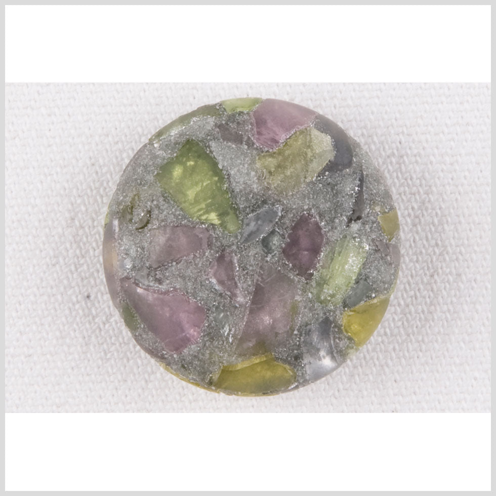 Gray Plastic Button - 40L/25mm