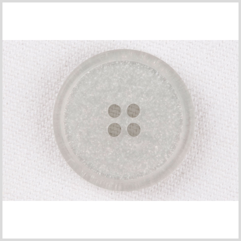 Gray Plastic Button - 28L/18mm