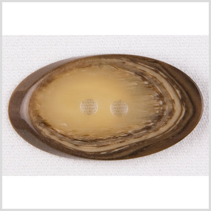 Brown Plastic Button - 64L/42mm