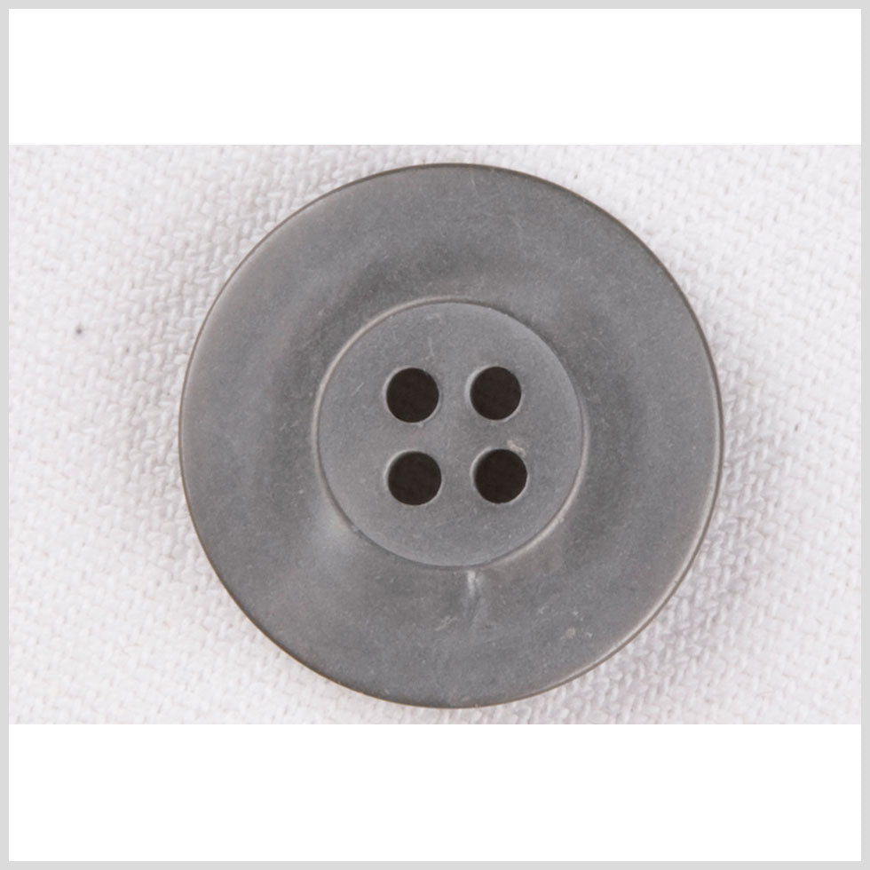 Gray Plastic Button - 36L/23mm