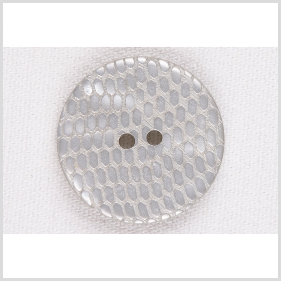 Gray Plastic Button - 36L/23mm