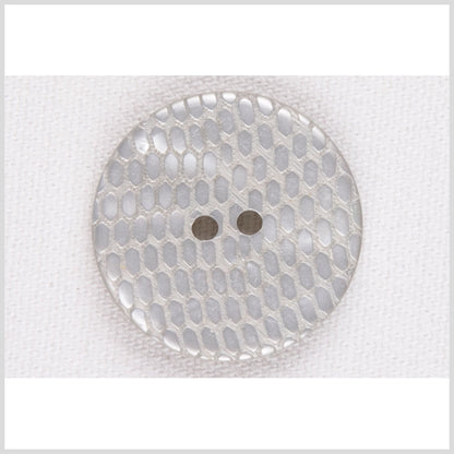 Gray Plastic Button - 36L/23mm