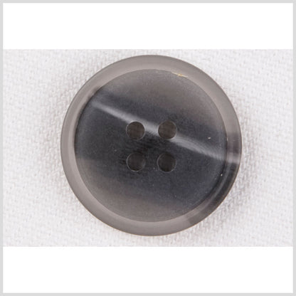 Gray Plastic Button - 28L/18mm