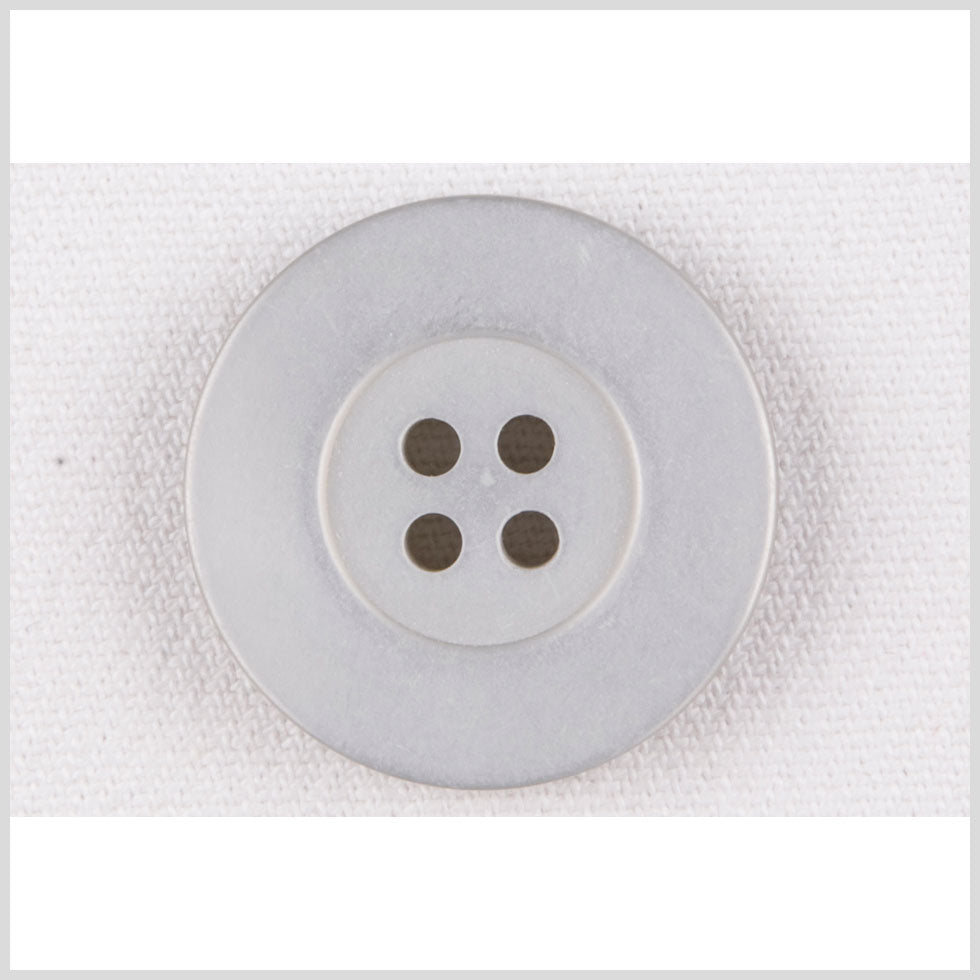 Gray Plastic Button - 36L/23mm