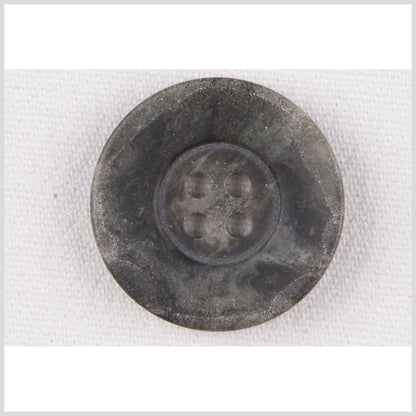 Gray Plastic Button - 24L/15mm