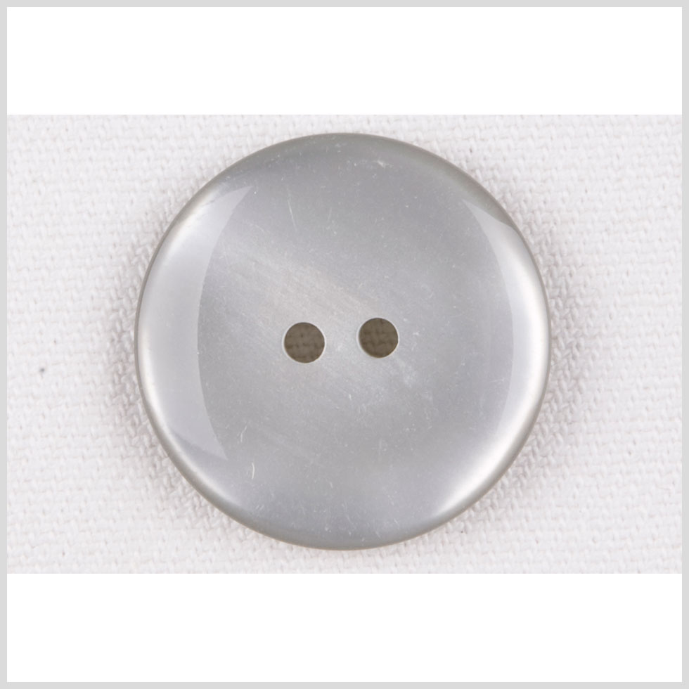 Gray Plastic Button - 30L/19mm