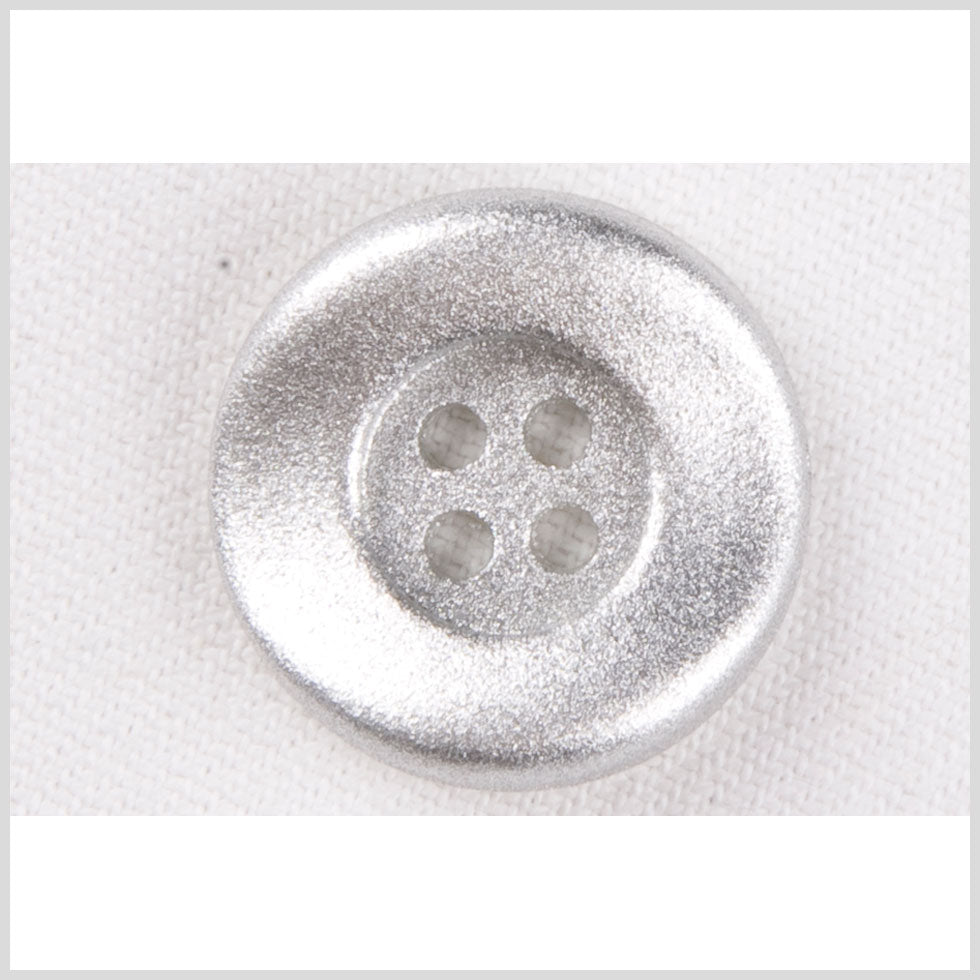 Gray Plastic Button - 28L/18mm