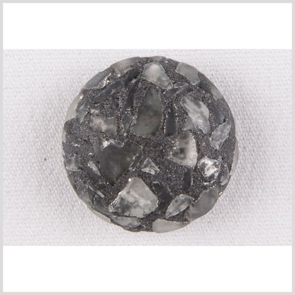 Gray Plastic Button - 40L/25mm