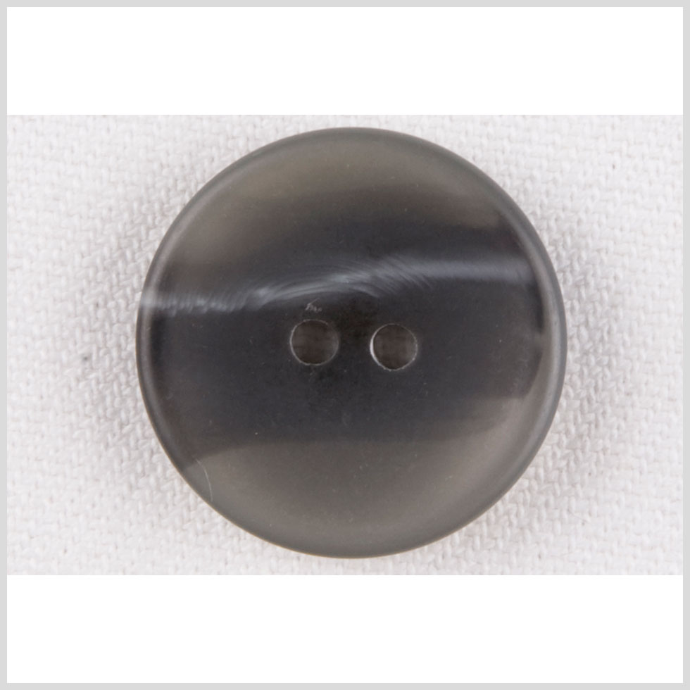 Gray Plastic Button - 28L/18mm