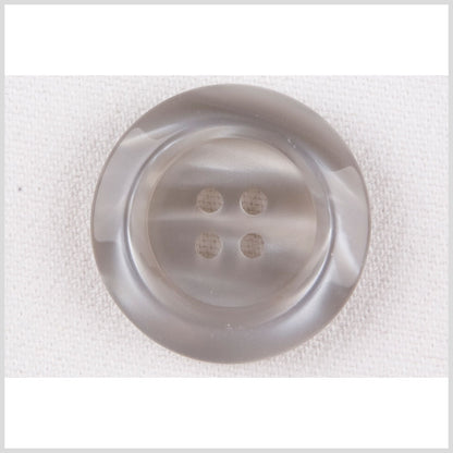 Gray Plastic Button - 44L/28mm