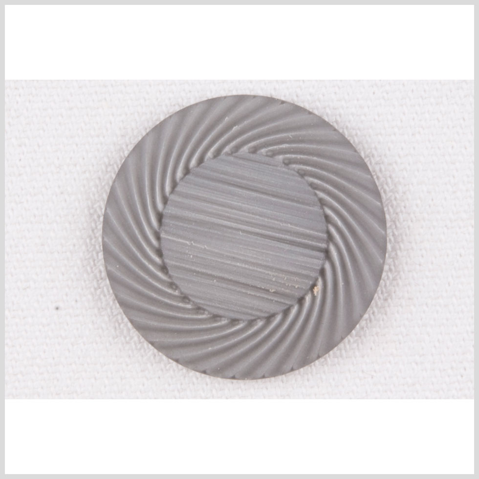 Gray Plastic Button - 36L/23mm