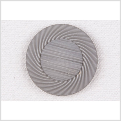 Gray Plastic Button - 36L/23mm