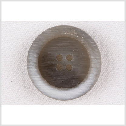 Gray Plastic Button - 36L/23mm