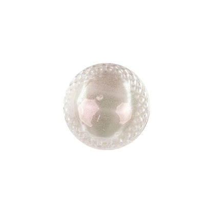 Translucent Faceted Plastic Shank Back Button - 25L/16mm
