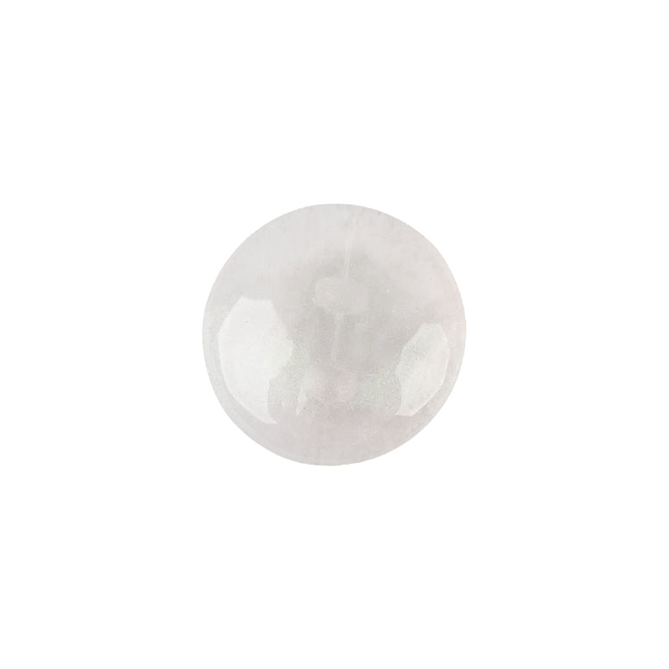template--26688905969737__main-Plastic Shank Back Button - 24L/15mm - Iridescent White Dome Shaped