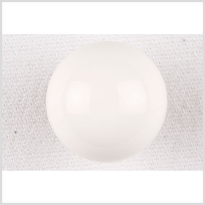 Off-White Plastic Button - 32L/20mm