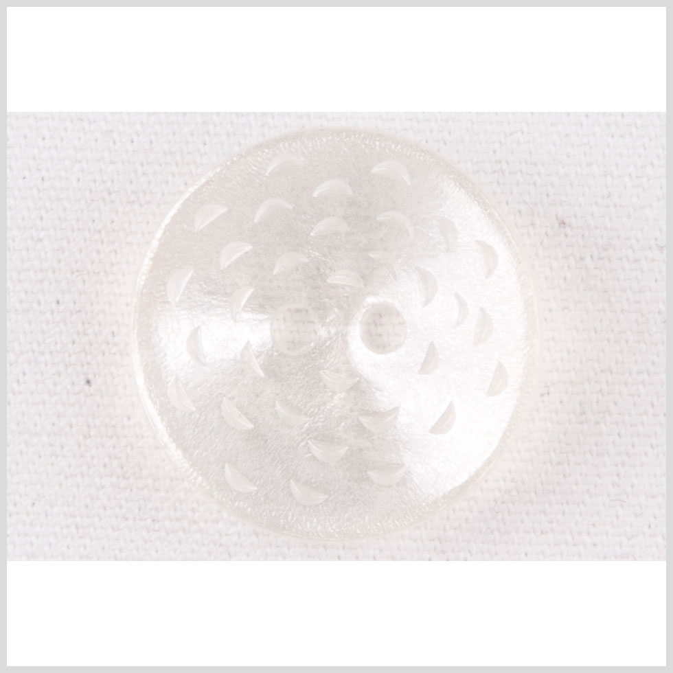 Frosted Plastic Button - 40L/25mm