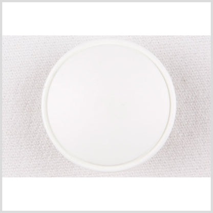 White Plastic Button - 44L/28mm
