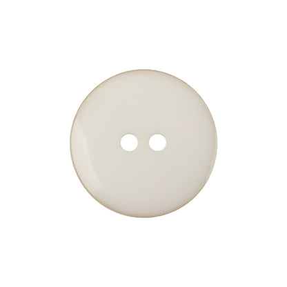 Ivory Iridescent 2-Hole Plastic Button - 34L/21.5mm Detail