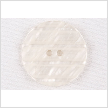 Ivory Plastic Button - 54L/34mm