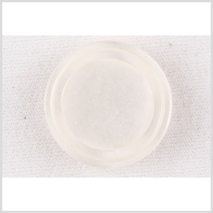 White Plastic Button - 40L/25.5mm