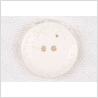 Ivory Plastic Button - 28L/18mm