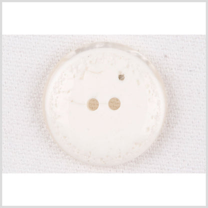 Ivory Plastic Button - 36L/23mm