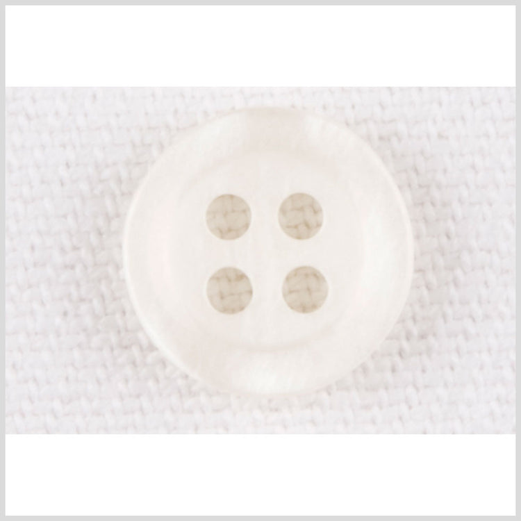 template--26688905969737__main-Plastic 4-Hole Button - 18L/11.5mm - Ivory Wide Rim
