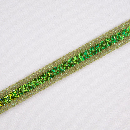 1/2" Kiwi Fancy Sequin Trim