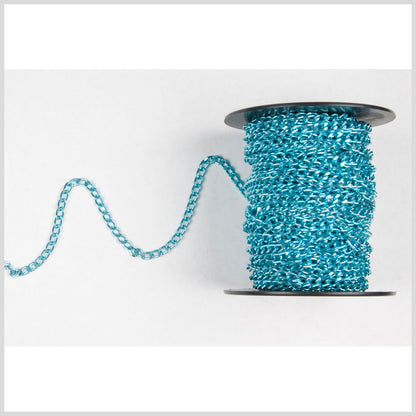 3/16 Turquoise Aluminum Metal Chain