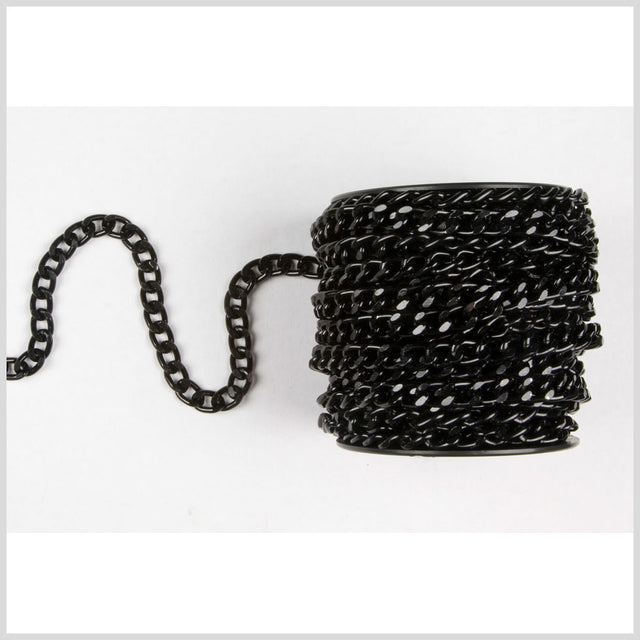 3/8 Black Aluminum Metal Chain