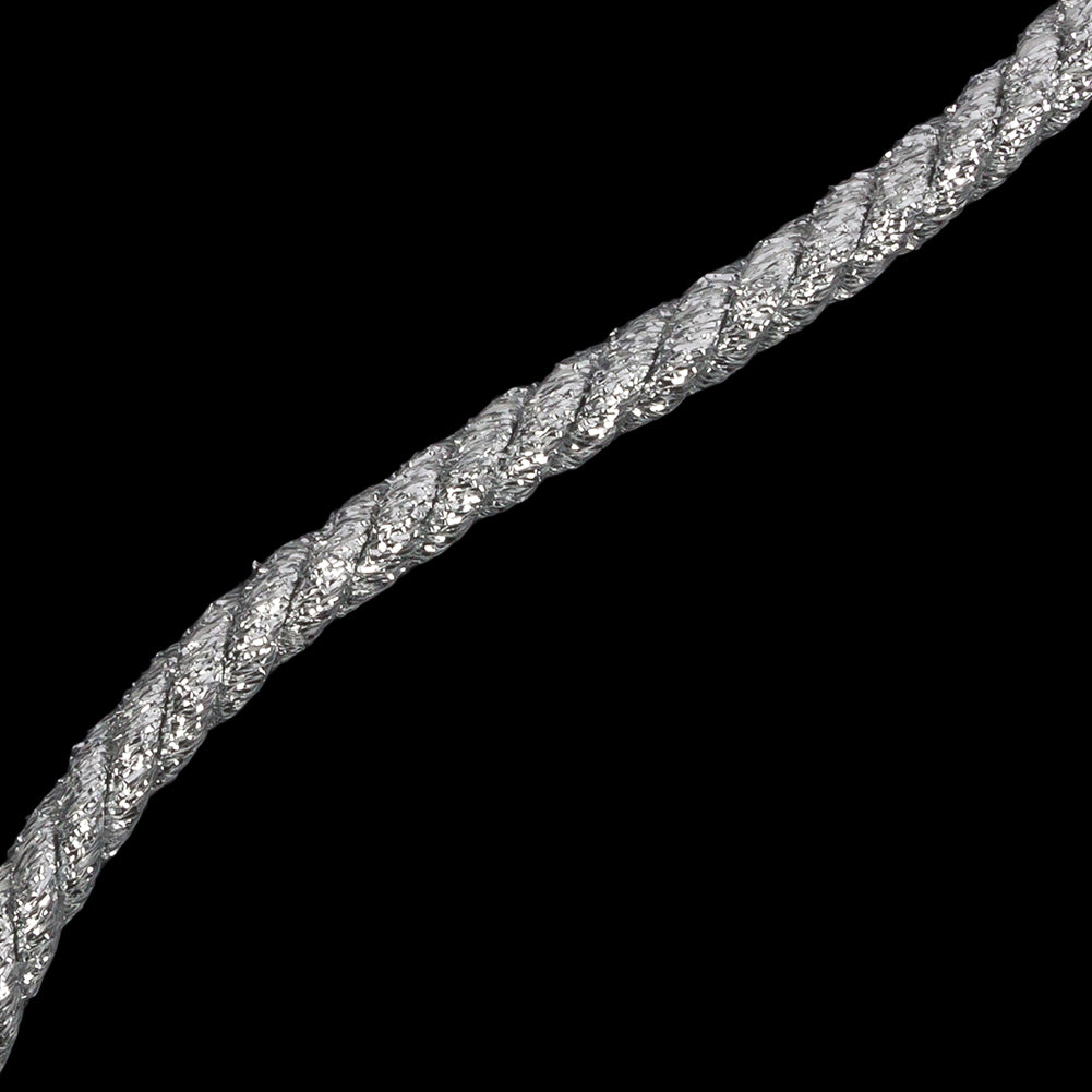 Silver Metallic Cord - Detail