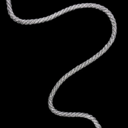 Silver Metallic Cord