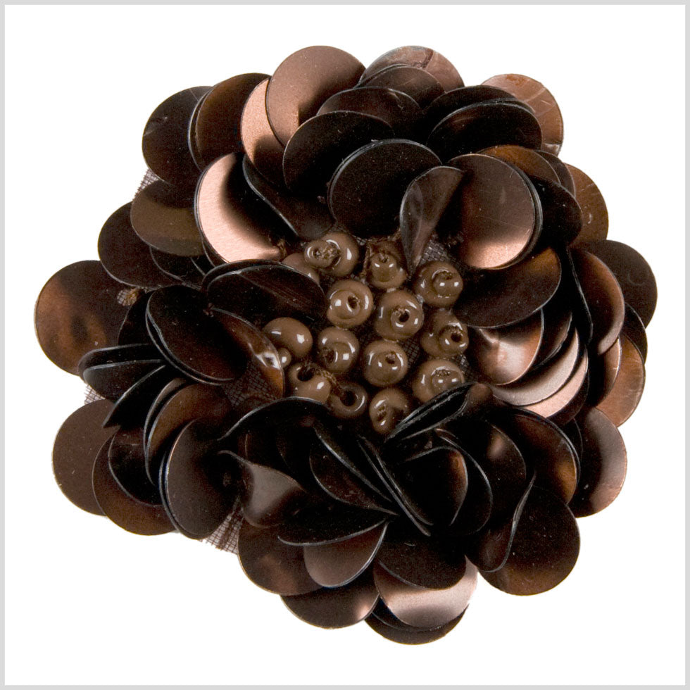 2" Chocolate Fancy Applique