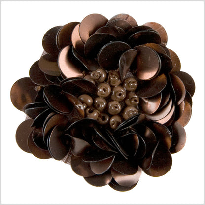 2" Chocolate Fancy Applique