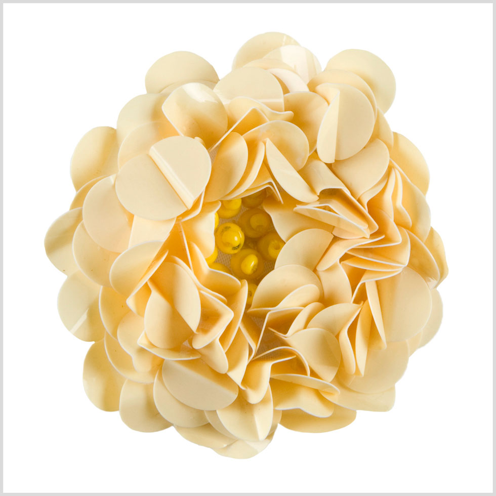 Beige Fancy Applique